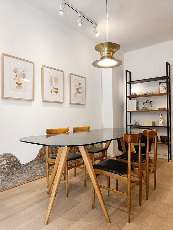 Image 1 of Deense plafondlamp van Bent Nordsted voor Lights Lighting, jaren 1960