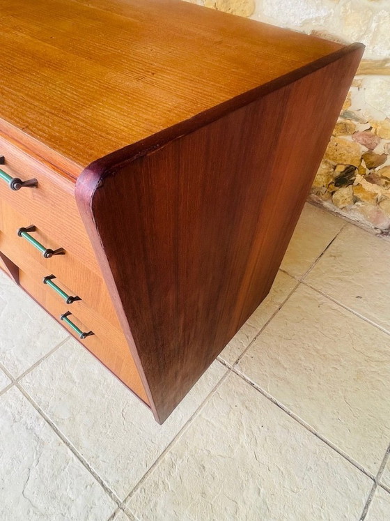 Image 1 of Mid-Century, Ash and Mahogany Sideboard 1950s