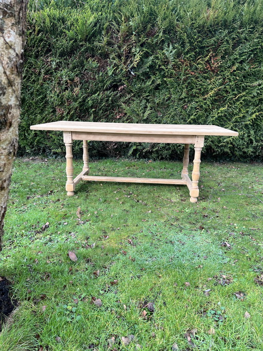 Tavolo da fattoria in legno massello