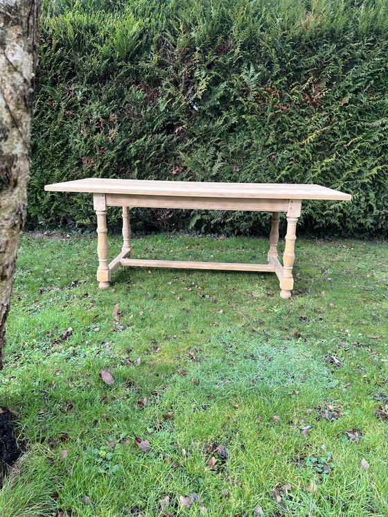 Image 1 of Tavolo da fattoria in legno massello