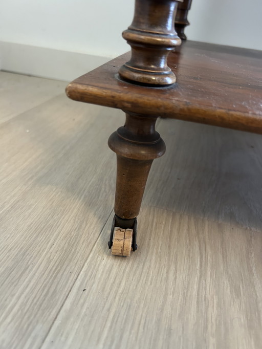 Antico comodino francese Somno con marmo di Carrara – ca. 1880