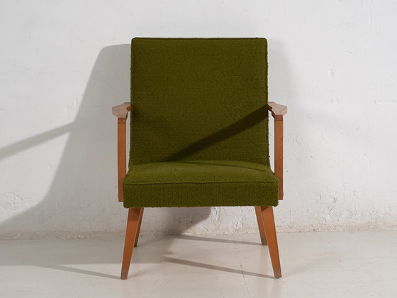 Poltrona vintage verde (c.1950) – Poltrone, Wood (photo 21 of 33)