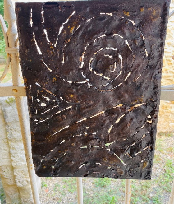 Image 1 of Sculture murali brutaliste americane di metà secolo di Irv Bramberg, anni '60, set di 3