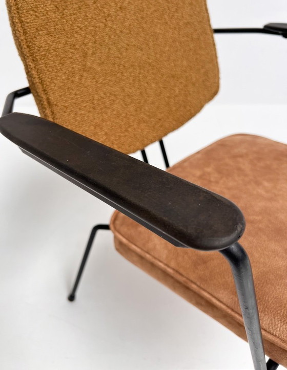 Image 1 of Model 5002 armchair with side table by Rudolf Wolf for Elsrijk, 1950s