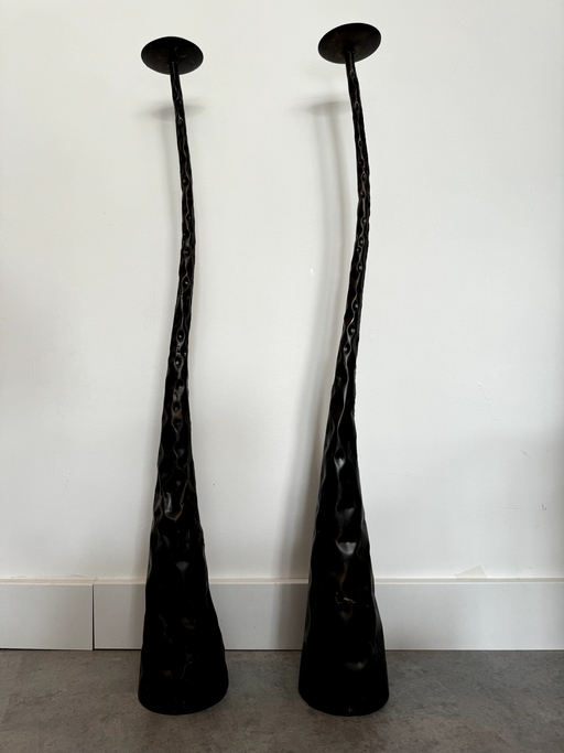 candelabros esculturales
