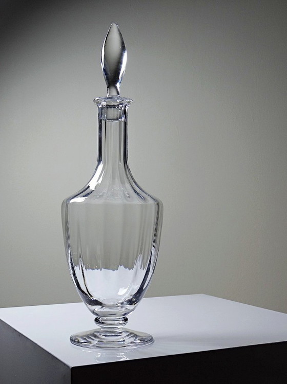 Image 1 of Grote vintage Sèvres kristallen karaf uit de jaren 70-80.