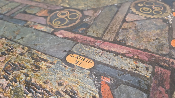 Image 1 of Brutalistischer Couchtisch von C. Kneip, 1991