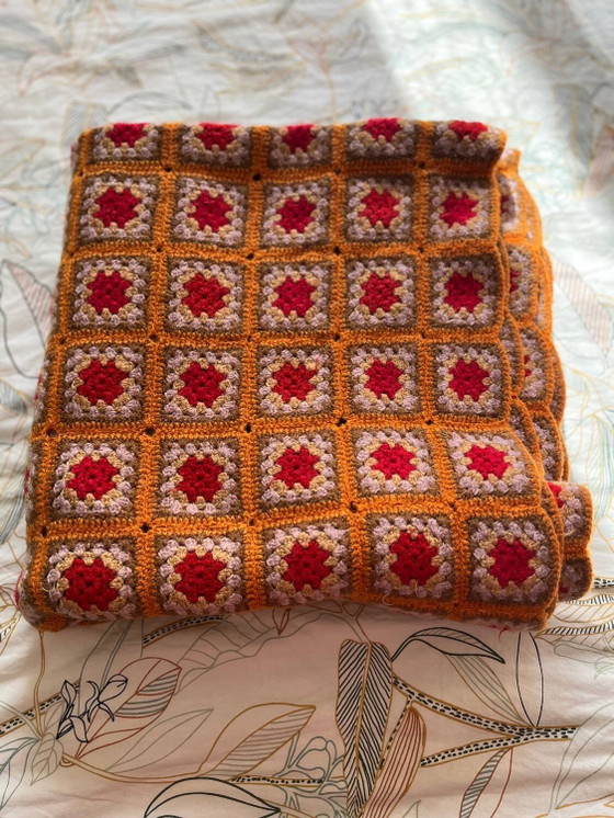 Vintage sprei – Slaaptoebehoren, Wool, Cotton (photo 5 of 9)