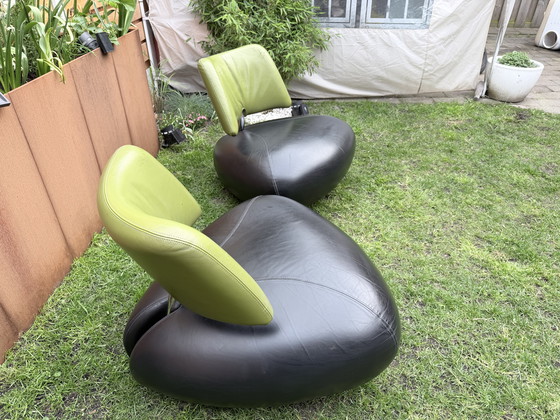 Image 1 of 2 Leolux Pallone "Pa" fauteuils