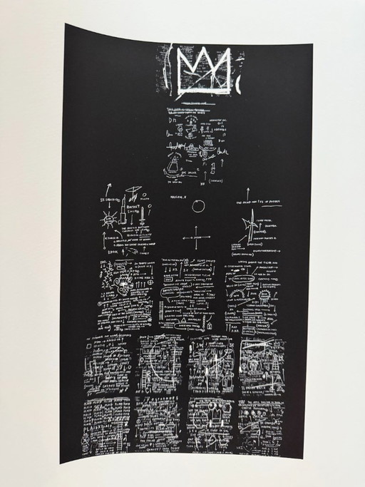 Jean Michel Basquiat (1960–1988), Tuxedo (1982–1983), Copyrighted By The Estate of Jean Michel Basquiat And Licensed By Artestar