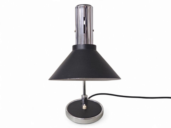 Italian desk lamp, Stilux Milano, 1960s – Table lamps, Metal, Chrome (photo 3 of 8)