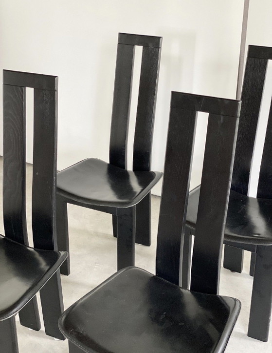 Image 1 of 4 Pietro Costantini eetkamerstoelen