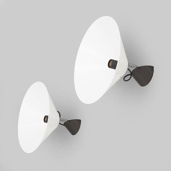 Image 1 of Pair of “Aggregato” Wall Lamp by Enzo Mari for Artemide, 1970s