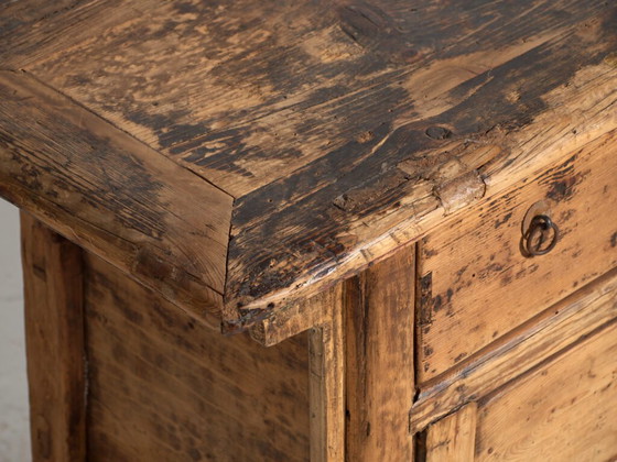 Shanxi console table in fir with dark patina – China, circa 1930 (photo 16 of 40)
