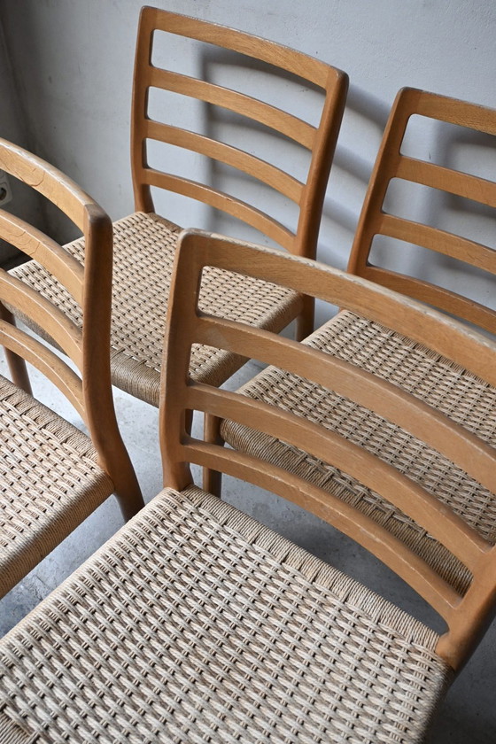 Danish Design Dining Chairs Niels Otto Møller Model 85 – Wood (photo 5 of 15)