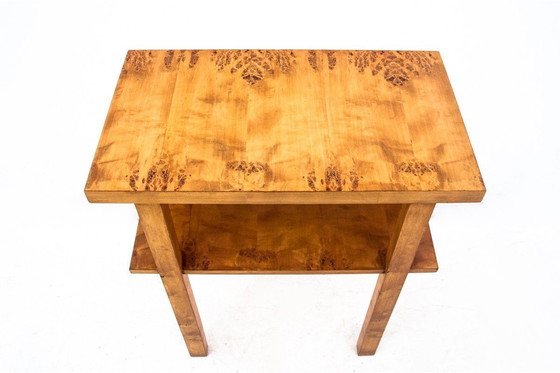 Image 1 of Art Deco Beistelltisch, Polen, 1950er Jahre