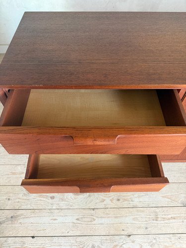 Image 1 of Enfilade scandinave vintage en Teck, 1960s