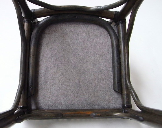 Image 1 of Eetkamerstoelen (6) gemaakt van rotan en bamboe door McGuire, VS, jaren 70