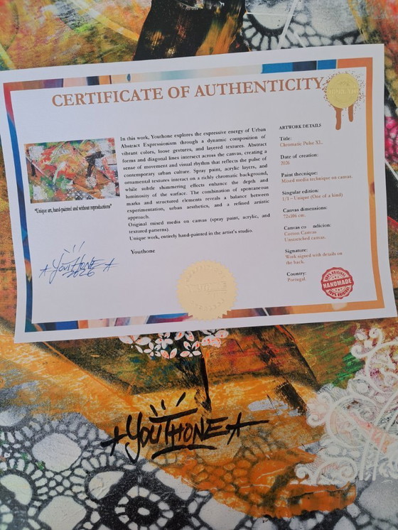 Image 1 of Youthone - Chromatic Pulse - Artist Canvas