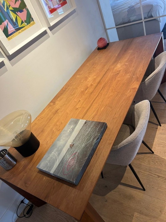 Image 1 of Walnut dining table