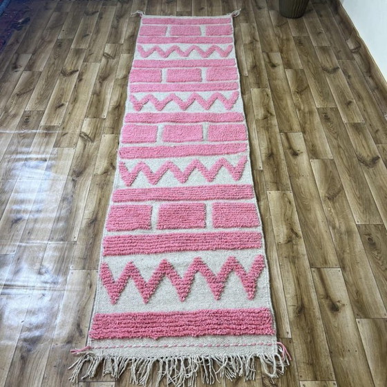 Image 1 of Tapis en laine fait main – coloris personnalisables 300cmx150cm