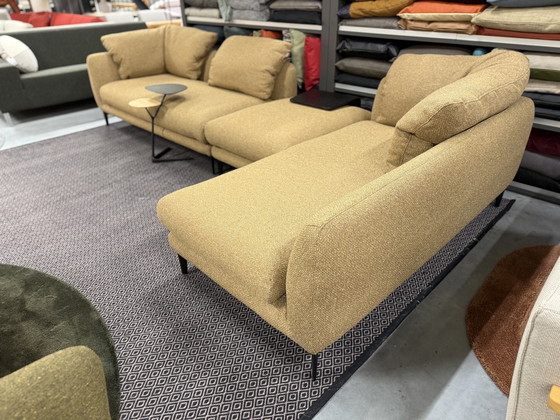 Image 1 of Label van den Berg Canapé d'angle Ginny Ocre Jaune