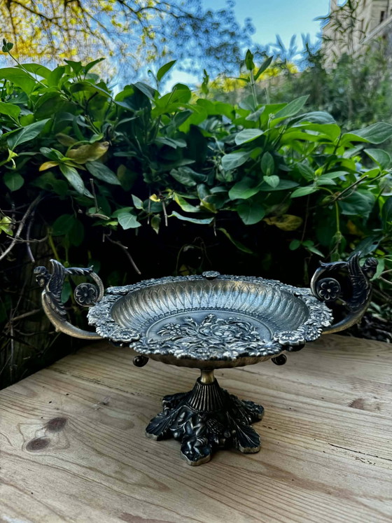 Silver centrepiece from the Art Nouveau period. – Crockery, Metal (photo 3 of 15)