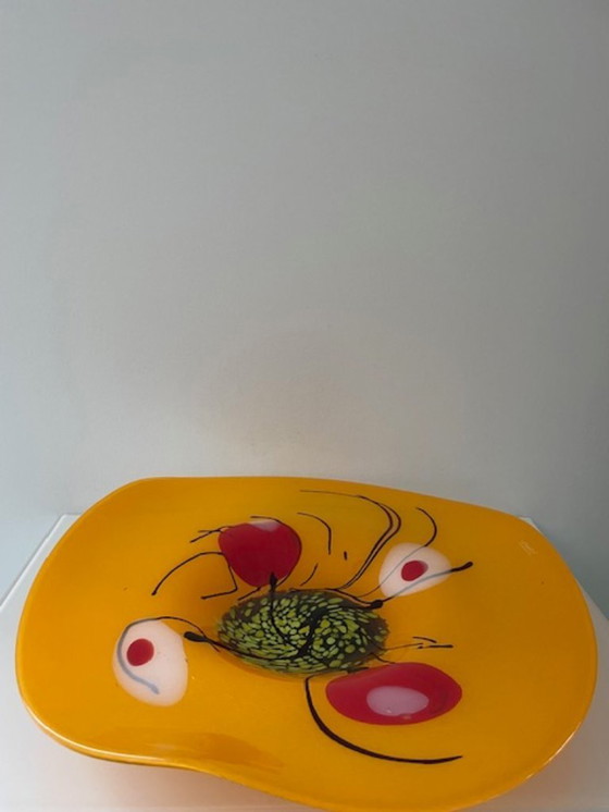 Image 1 of Murano glaskunst schaal Loranto groot model