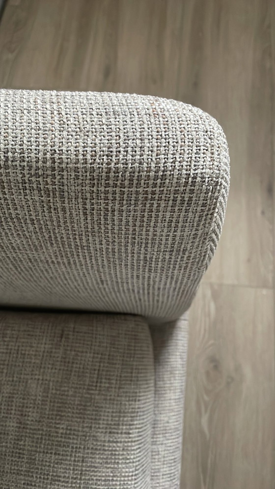Image 1 of Montis Axel Japandi beige 3,5 posti con pouf appena rivestito