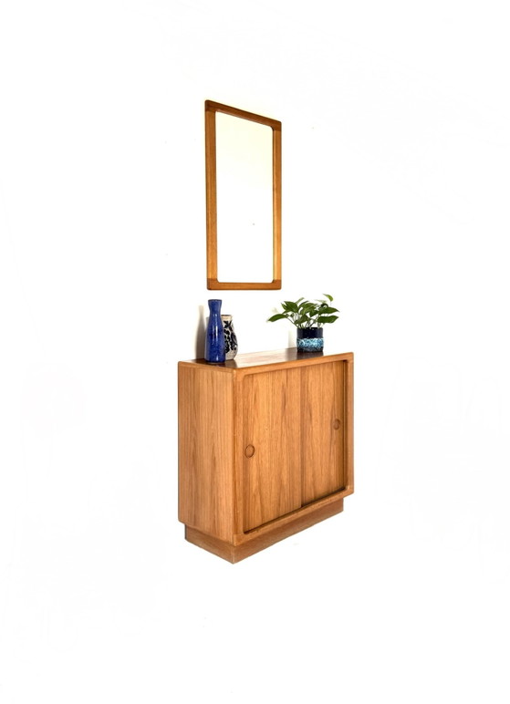 Specchio vintage in teak, CFC Silkeborg ‘70 – Vetro, Legno (photo 5 of 11)