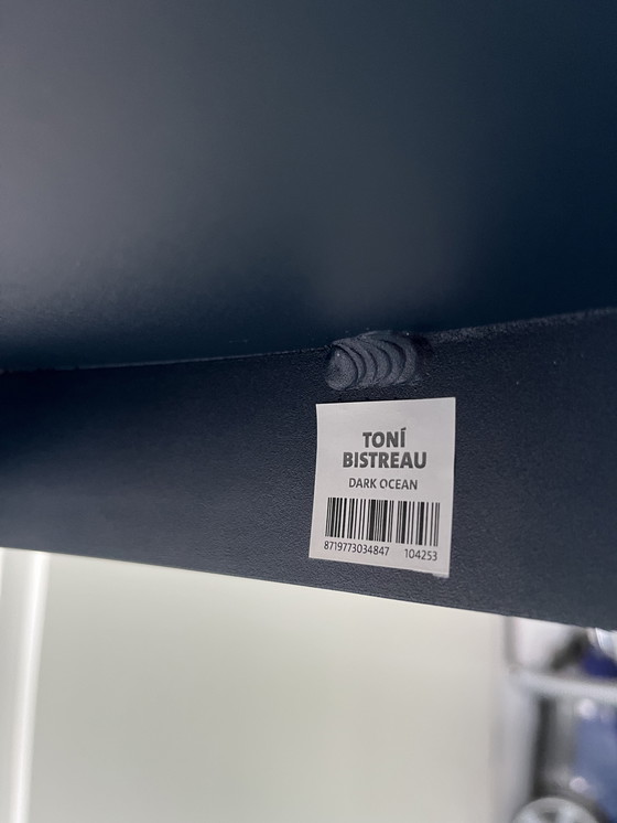 Image 1 of Table Fatboy Toni Bistreau en bleu foncé