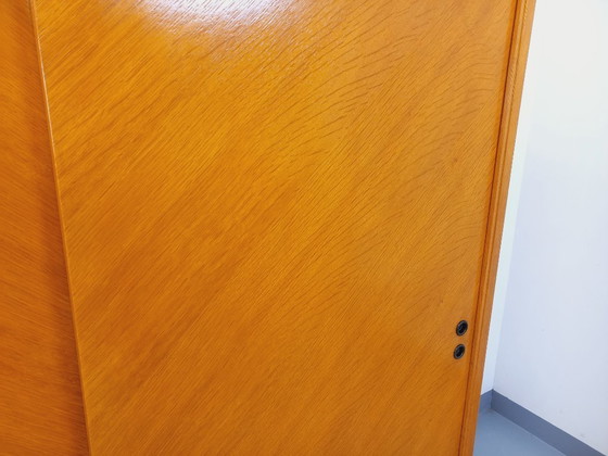 Image 1 of Vintage oak wardrobe from the 1960s