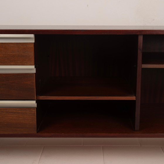 Low cabinet Pitagora by Renato Venturi and Ennio Fazioli for MIM, 1960 – MIM Roma, Metal, Mid Century Modern (photo 11 of 26)