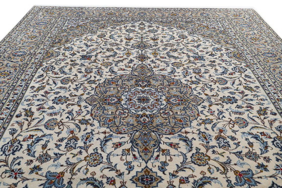 Image 1 of Tappeto persiano Kashan 4,04 x 3,08 Tappeto orientale pregiato n. 1167