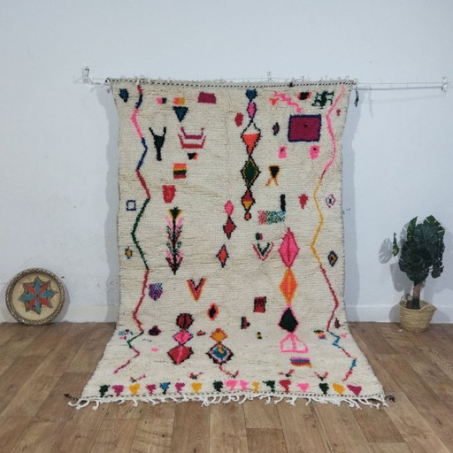 Colorful Tribal Berber Rug – Colorful Tribal Berber Carpet | 267 × 163 cm