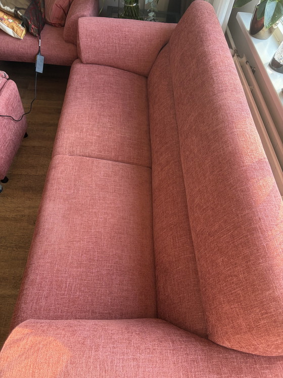 Image 1 of Montel (Mondi) bank/fauteuil/ voetenbank (kleur:Blush)