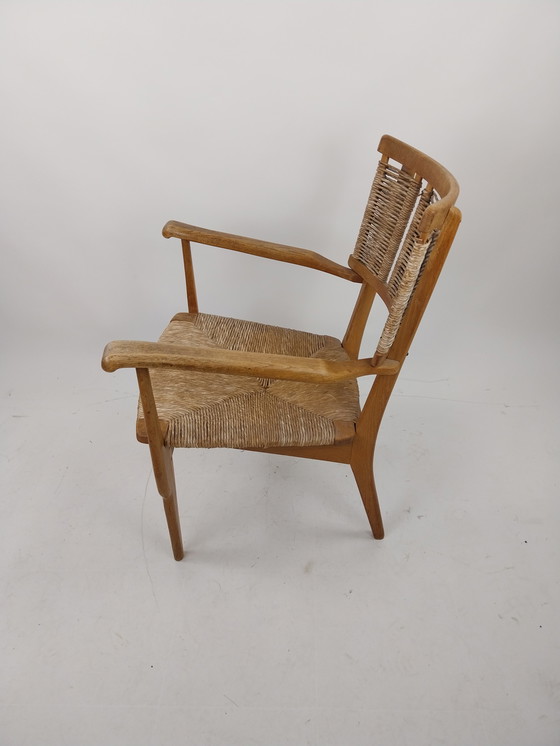 Image 1 of 1 x Mart Stam 1949 poltrona in legno e giunco ​​A3-1 per vivere bene