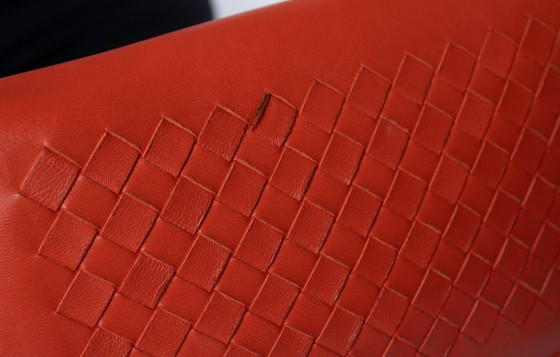 Bottega Veneta, Geldbörse mit Kette aus rotem Leder – Crossbody-Taschen, Calfskin (photo 10 of 12)