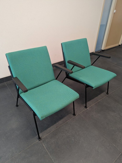 Sillón “Oasis” de Wim Rietveld – Ahrend De Cirkel – fauteuils, Metal