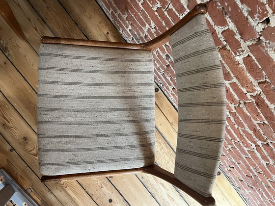 Image 1 of Vintage Deense stoelen van Vamdrup Stolefabrik - Mid Century Modern