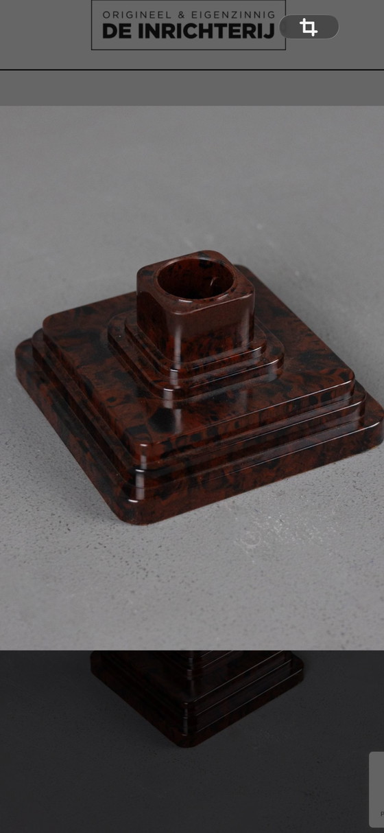 Image 1 of Set retro kandelaars