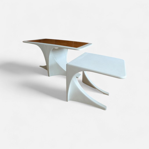 Vintage, Space Age mimiset, nesting tables '70