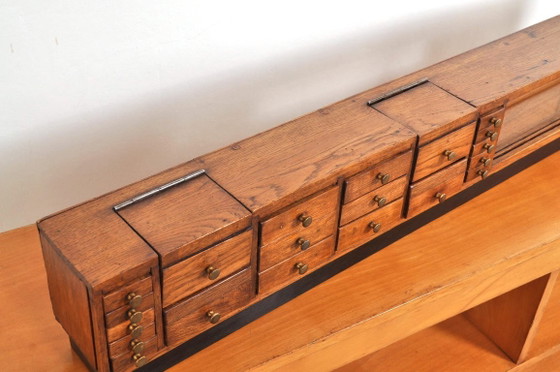 Vetrina da Banco Antica in Rovere, Anni '10 – Vetrine, Wood, Vintage (photo 9 of 16)