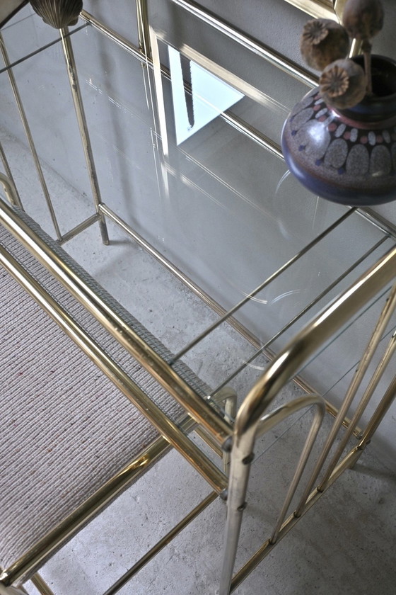 Image 1 of Toletta color oro Hollywood Regency