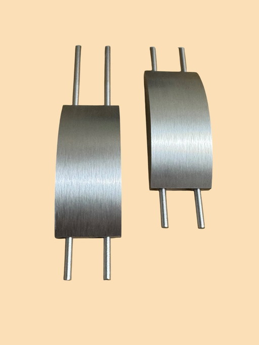 🕰️ AMS Design Wall Clock | Glass & Aluminum | Junghans Quartz | German modern design |