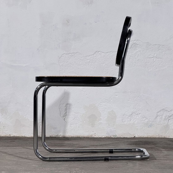 Set di 4 sedie da pranzo stile Cesca, ispirate a Marcel Breuer, anni '90 – Plastica (photo 5 of 16)