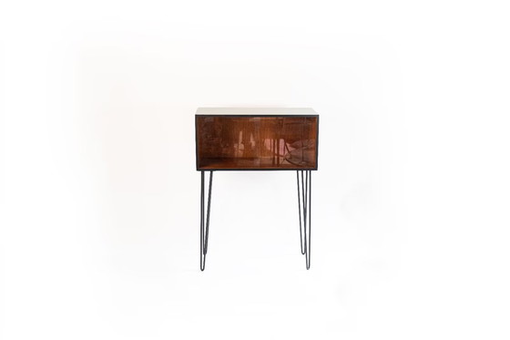 Image 1 of Mid - Century Modern display cabinet - Sage Green