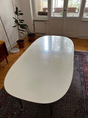 Fritz Hansen Superellipse Esstisch (ausziehbar auf 2,5m)