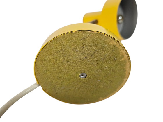 Image 1 of Herda - Hala Zeist style - lampada da tavolo - lampada da tavolo - giallo ocra - collo flessibile - anni '60