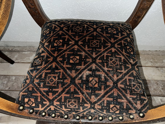 Poltrona antica Mechelen – Poltrone, Textile, Wood (photo 4 of 9)